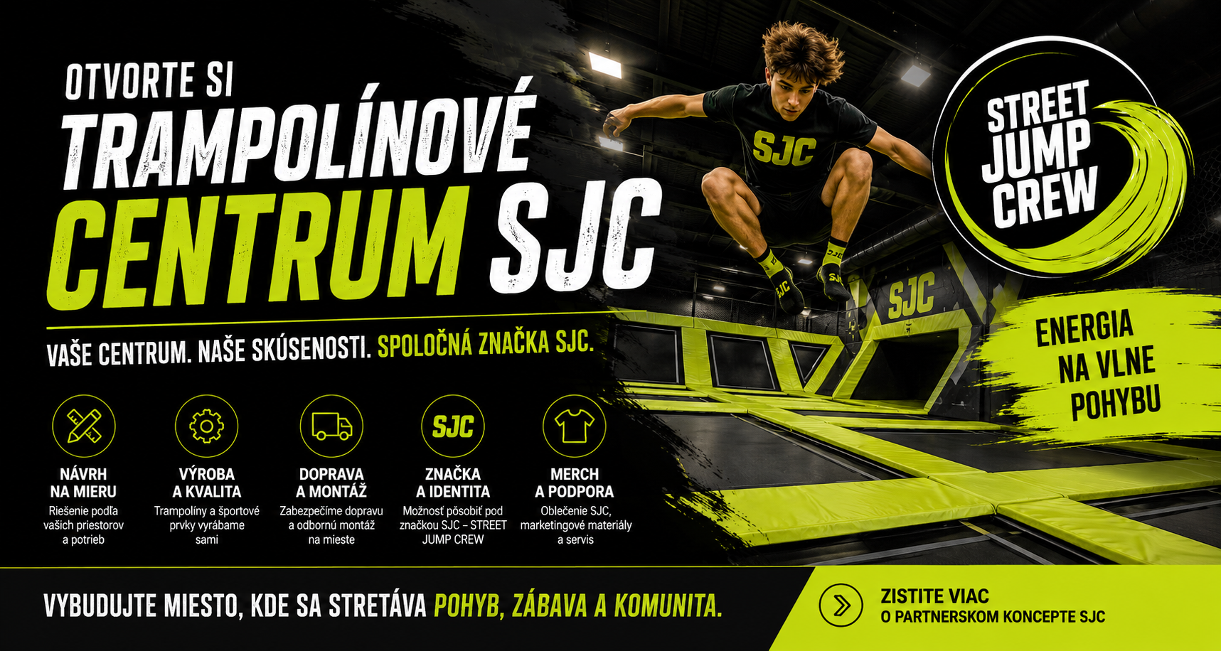 SJC Street Jump Crew Trampolinove centrum